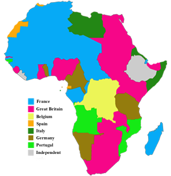 Scramble For Africa New World Encyclopedia