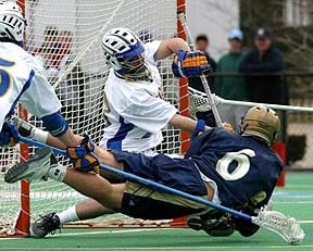 The Most Violent Crosscheck Ever - Lacrosse All Stars