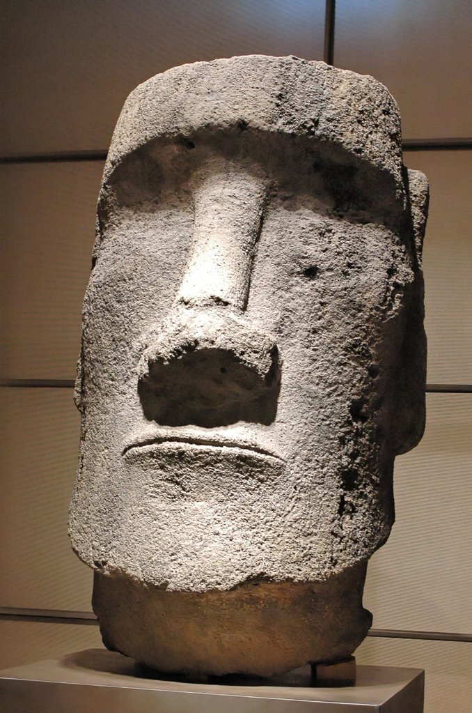 Moai at the Louvre