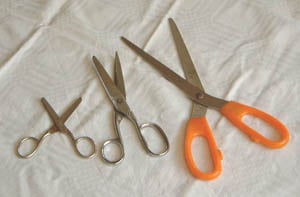 when were scissors invented