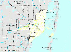 Miami Florida Map - GIS Geography