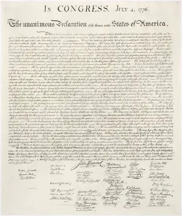 Declaration of Independence (United States) - New World Encyclopedia