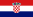 Kroatiens flagga