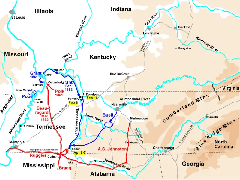 Battle of Shiloh - New World Encyclopedia