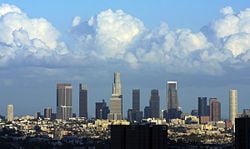 Skyline of City of Los Angeles