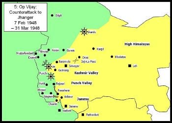 Op Vijay: counterattack to Jhanger 7 Feb 1948 - 1 May 1948