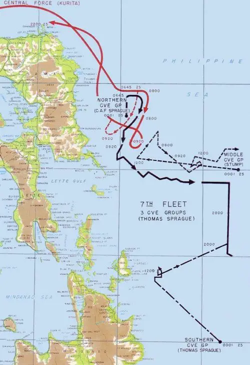 Battle of Leyte Gulf - New World Encyclopedia