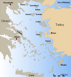 Aegean Sea New World Encyclopedia